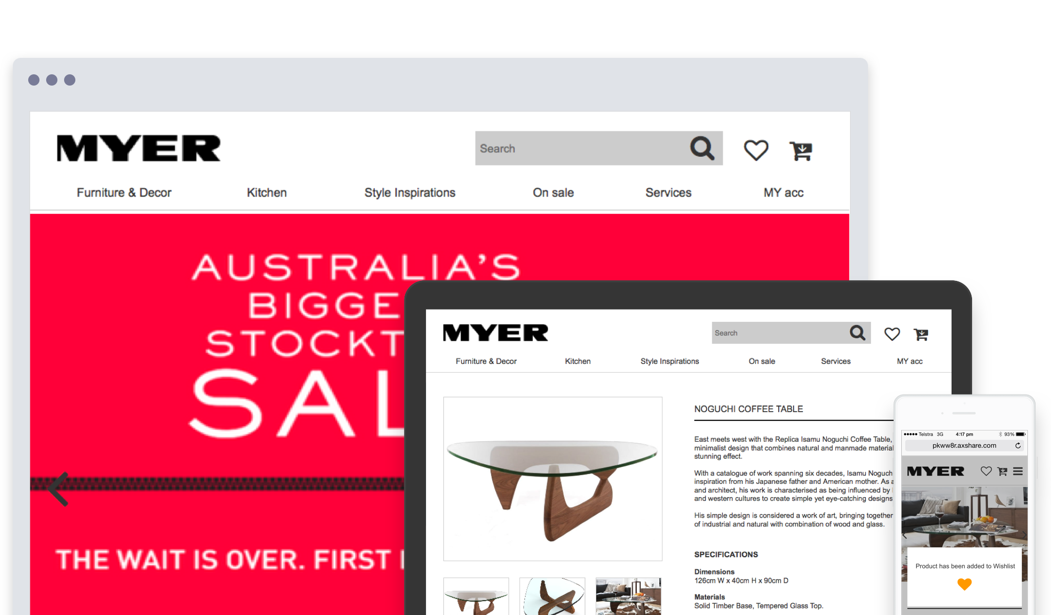 Myer header